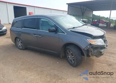 2012 Honda Odyssey Ex-L from USA, damaged, VIN 5FNRL5H68CB038974